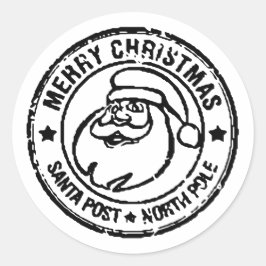 Adesivo Papais noeis Postam o polo norte de natal favoráve