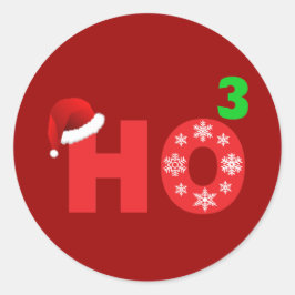 Adesivo papais noeis riem do natal