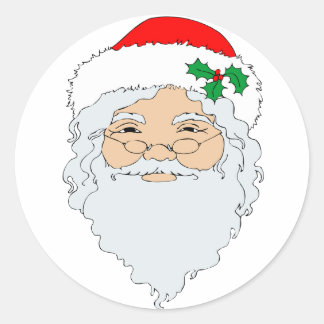 Adesivo Papais noeis tradicionais Vinhetas de Natal