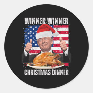 Adesivo Papais noeis Tremem o Natal Humor Engraçado Trump