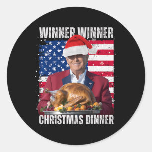 Adesivo Papais noeis Tremem o Natal Humor Engraçado Trump