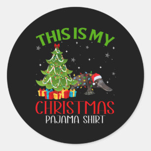 Adesivo Papais noeis Xmas Engraçados Luzes Este É Meu Cris