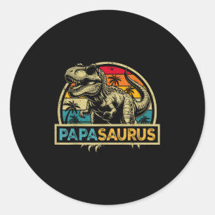 Adesivo Papasaurus T Rex Dinossauro Papa Saurus Família Co
