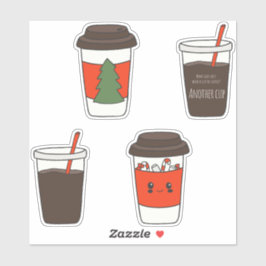 Adesivo Papéis de Natal Cafés Lides Capas Catilhas