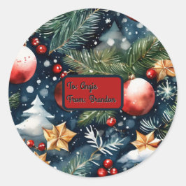 Adesivo Papel de Embrulho com Design Personalizável