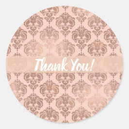 Adesivo Papel de embrulho Rosa Dourado Bege Moderno Glam D