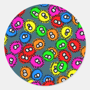 Adesivo Papel de parede do germe