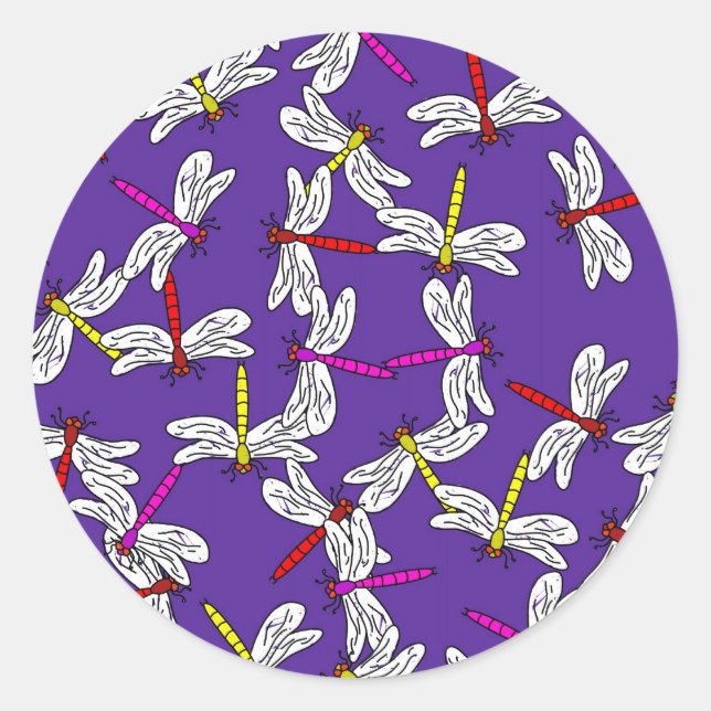 Adesivo Papel de parede Dragonfly (Frente)