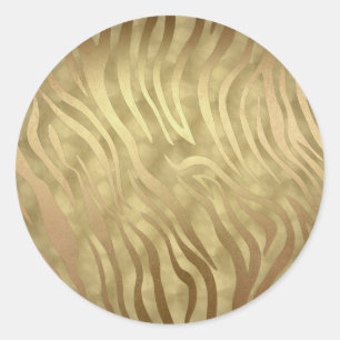 Adesivo Papel de Presente Luxuoso Luxo Zebra Selva Safari 