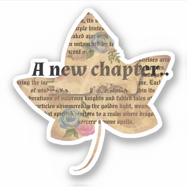 Adesivo Papel Escrapbook Vintage Antigo (Frente)