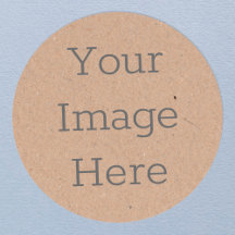 Papel Kraft Marrom Rústico Orgânico Impressão Mini