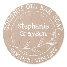 Papel Kraft Rustic Personalizado À Mão