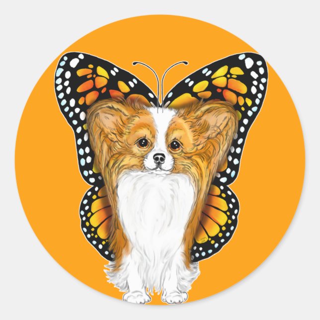 Adesivo Papillon em Disguise (Frente)