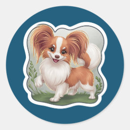 Adesivo Papillon Sticker
