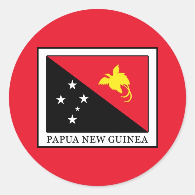 Adesivo Papua-Nova Guiné (Frente)