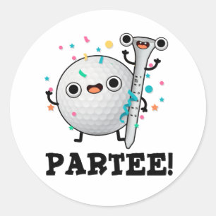 Adesivo Par-Tee Funny Golf Pun