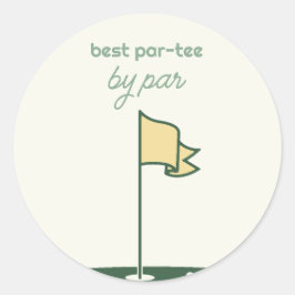 Adesivo Par-Tema Par-Tee Golf Birthday