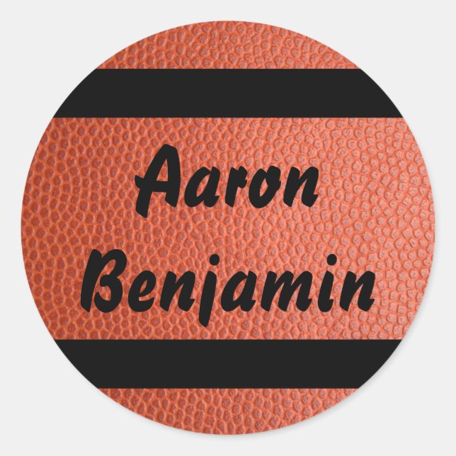Adesivo para a Coleção de Basquete Hoops (Frente)