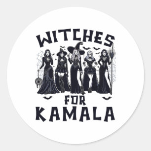 Adesivo Para a Eleição de Kamala Harris 2024 Halloween