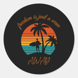 adesivo para amante de surf