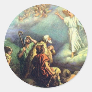 Adesivo Para até nós uma criança é nascida!