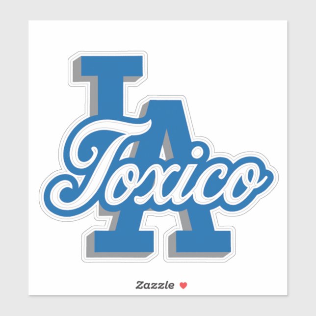 Adesivo para capacete Toxico Car (Folha)
