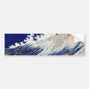 Adesivo Para Carro 北 斎 Hokusai Ocean Ondas Japonês De Belas Arte