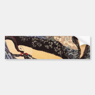 Adesivo Para Carro 巨鯨, baleia grande do 国芳, Kuniyoshi, Ukiyoe