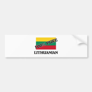 Adesivo Para Carro 100 por cento de LITHUANIAN