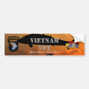 Adesivo Para Carro 1010Divisão aérea da divisão vietnam war
