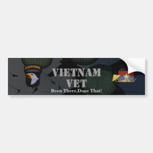 Adesivo Para Carro 101st autocolante no vidro traseiro de Vietnam da