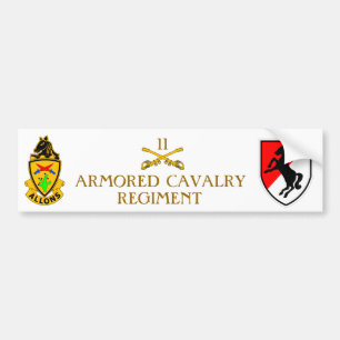 Adesivo Para Carro 11o REGIMENTO de CAVALARIA BLINDADA