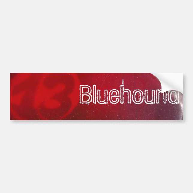 Adesivo Para Carro 13 Bumpersticker (Frente)