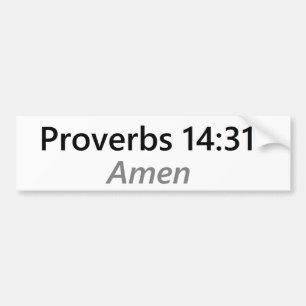 Adesivo Para Carro 14:31 dos provérbio