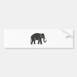 Adesivo Para Carro 18o (indiano) - elefante da divisão