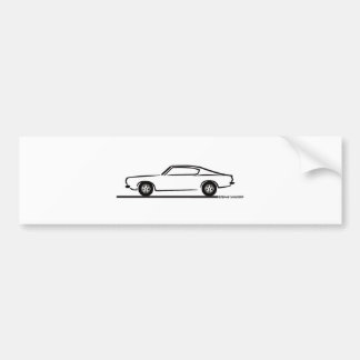Adesivo Para Carro 1968 1969 Plymouth Barracuda