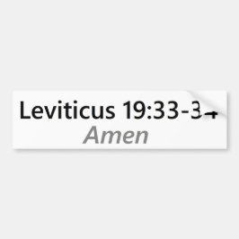 Adesivo Para Carro 19:33 de Leviticus - 35