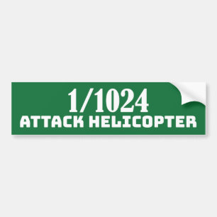 Adesivo Para Carro 1/1024 de helicóptero de ataque Elizabeth Warren