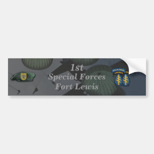 Adesivo Para Carro 1ruas especiais Fort Lewis Bumper Sticker