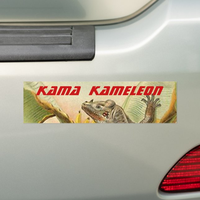 Adesivo Para Carro 2024 KAMALA HARRIS Kameleon CHAMELEON Lizard (No carro)