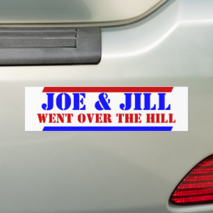 Adesivo Para Carro 2024 Os BIDENS Joe & Jill foram para o topo