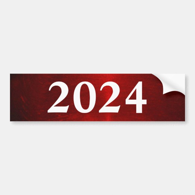 ADESIVO PARA CARRO 2024 RED (Frente)