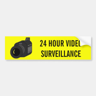 ADESIVO PARA CARRO 24 CÂMARAS DE VIGILÂNCIA DO VÍDEO DA HORA