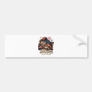 Adesivo Para Carro 250 América 1776 2026 Pesca de Robalo Bandeira dos