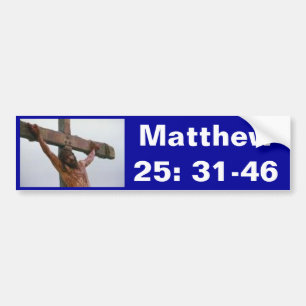 Adesivo Para Carro 25:31 de Matthew - 46