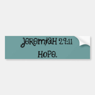 Adesivo Para Carro 29:11 de Jeremiah