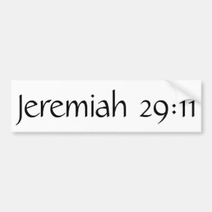 Adesivo Para Carro 29:11 de Jeremiah