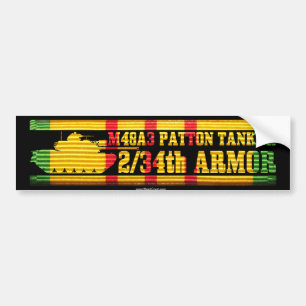 Adesivo Para Carro 2/34th Petroleiro da armadura M48A3 Patton