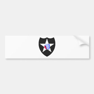 Adesivo Para Carro 2nd U.s. Infantry Division Indianhead