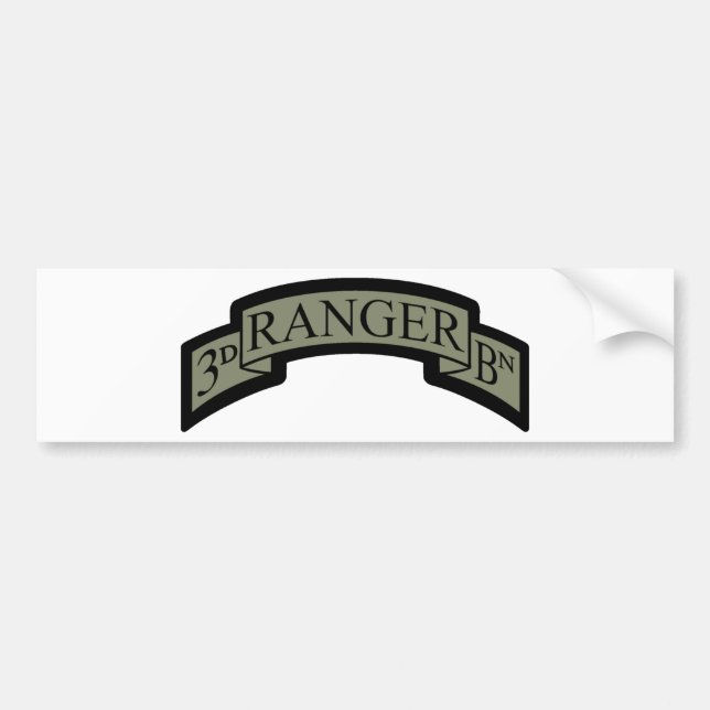 Adesivo Para Carro 3º Ranger Bn Scroll, ACU (Frente)